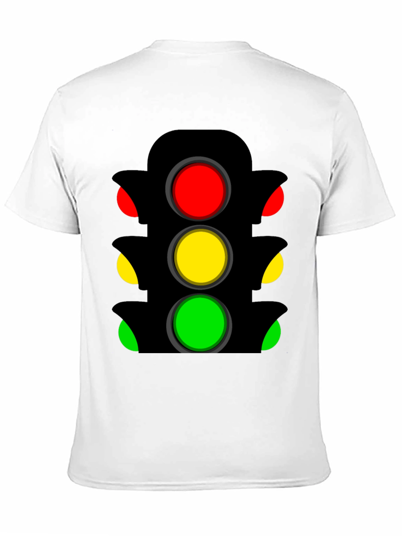 Traffic Light Graphic Tee - Stand Out Style