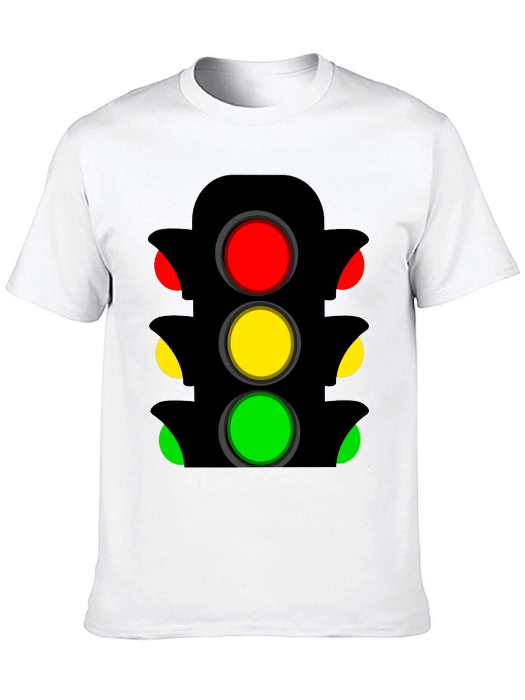 Traffic Light Graphic Tee - Stand Out Style