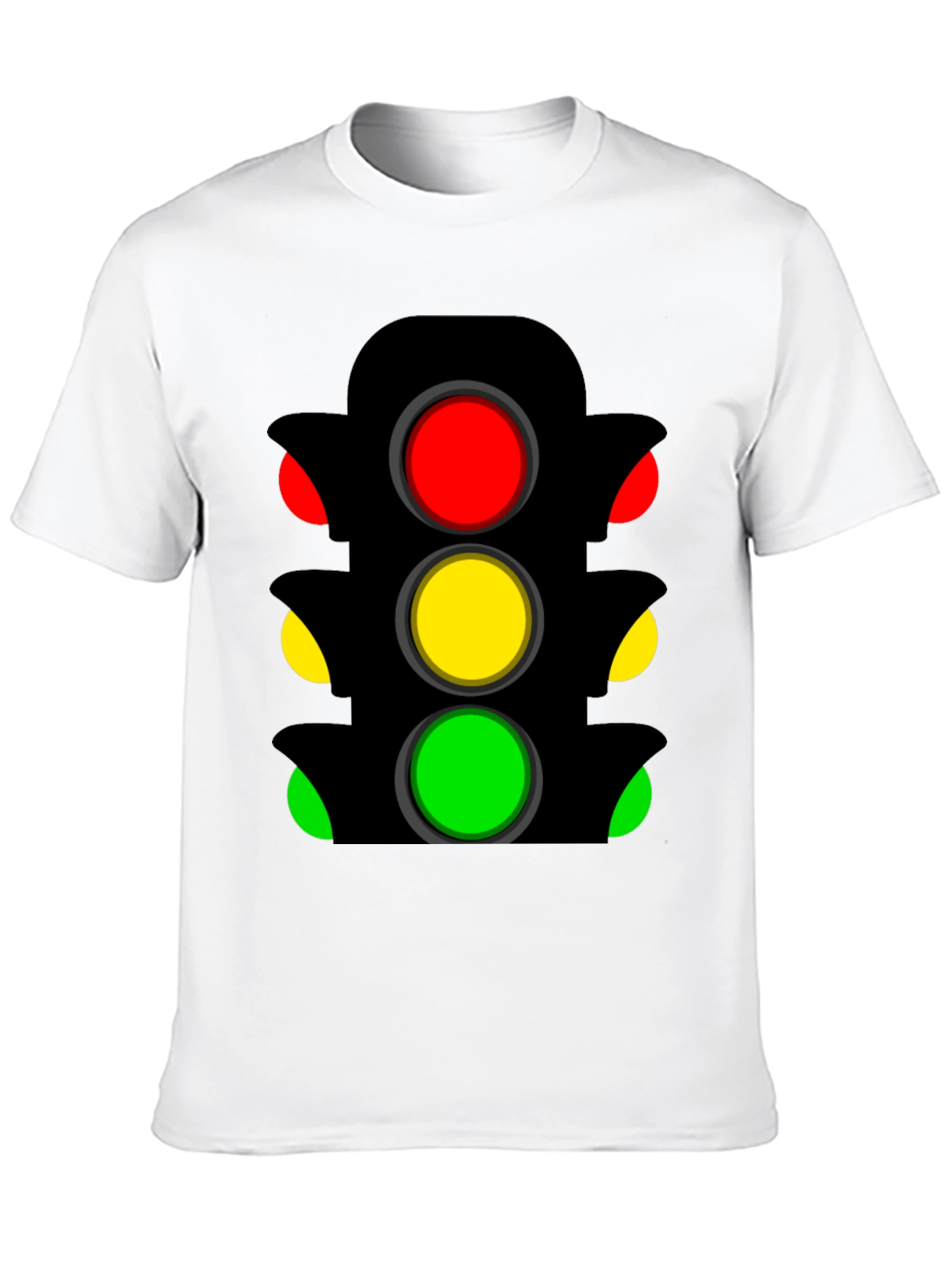 Traffic Light Graphic Tee - Stand Out Style