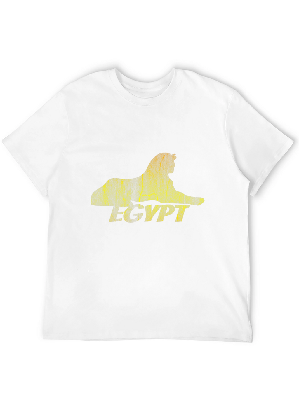 Egypt Sphinx Graphic Black T-Shirt