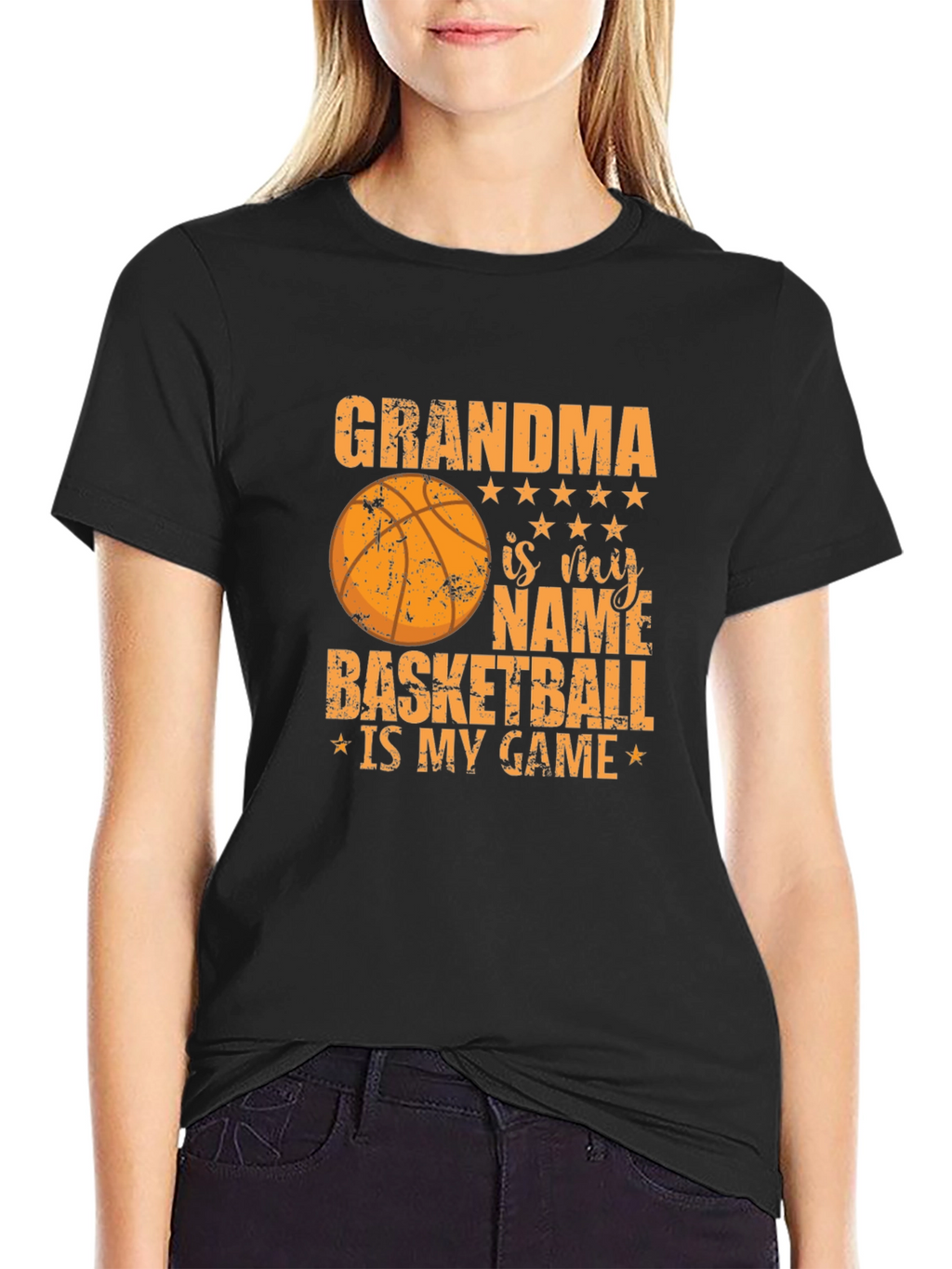 Grandma Basketball Game T-Shirt