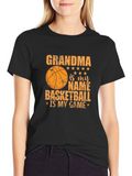 Grandma Basketball Game T-Shirt