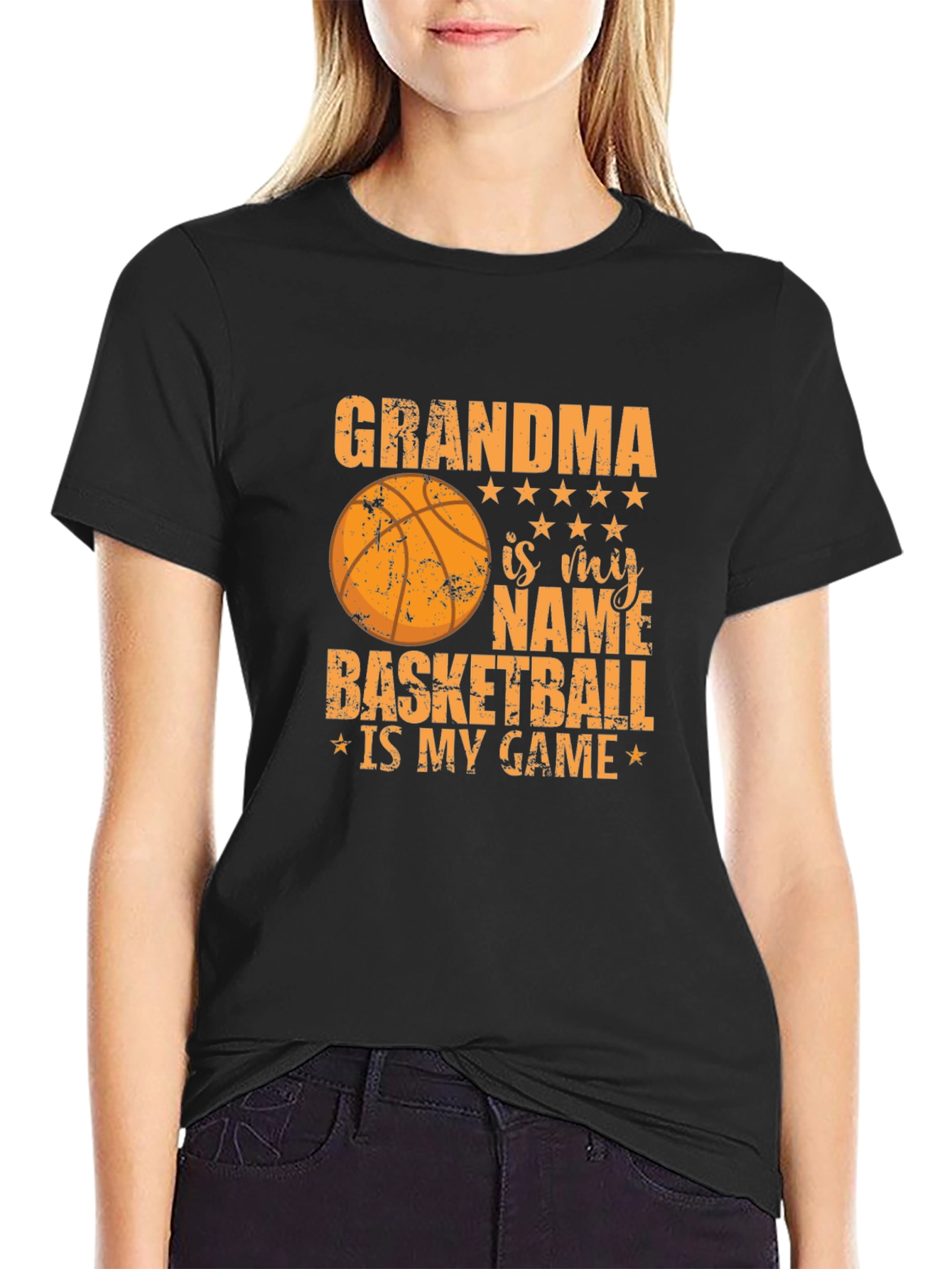 Grandma Basketball Game T-Shirt
