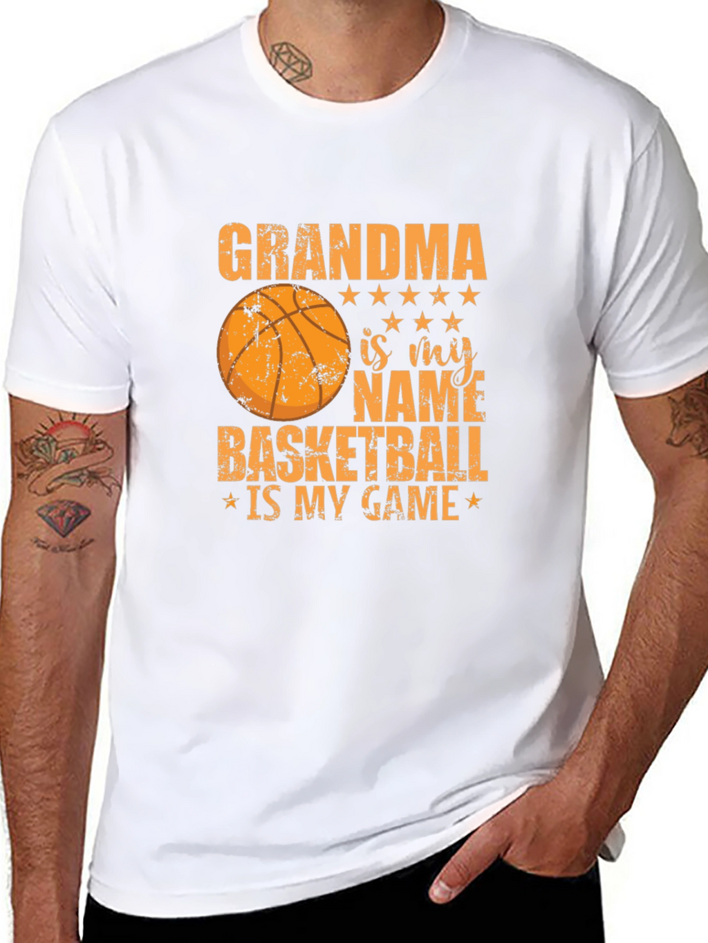 Grandma Basketball Game T-Shirt