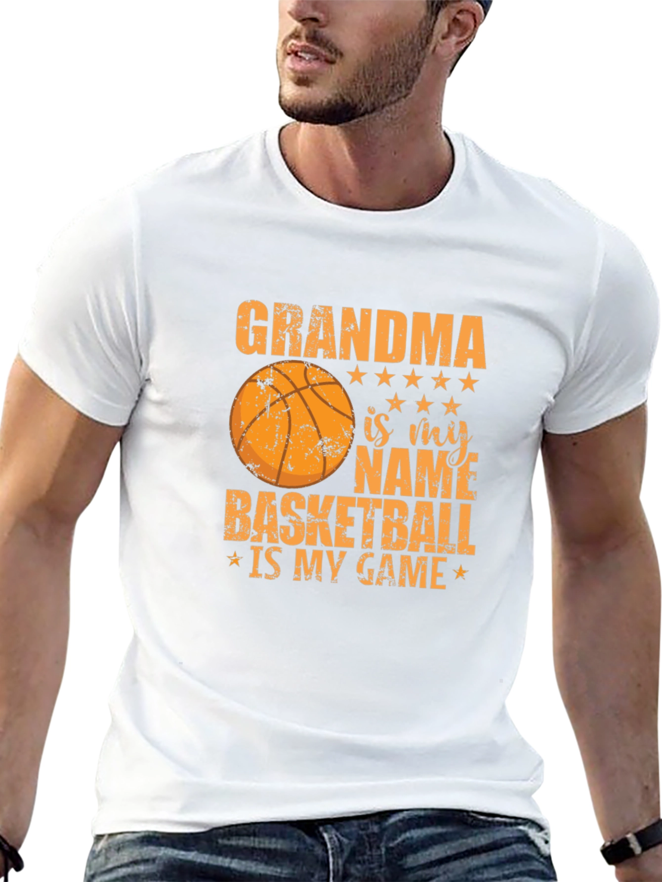 Grandma Basketball Game T-Shirt