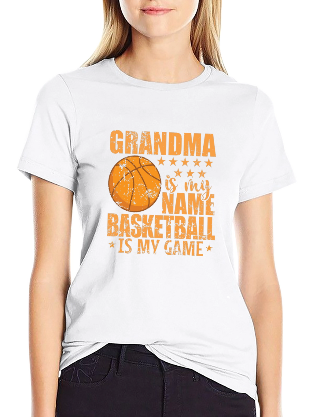 Grandma Basketball Game T-Shirt