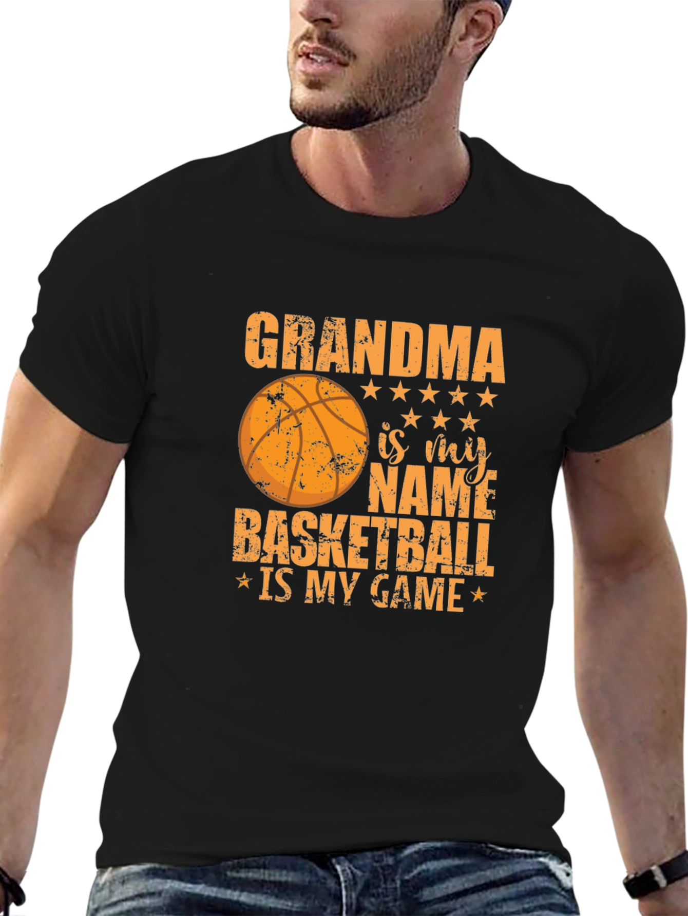 Grandma Basketball Game T-Shirt