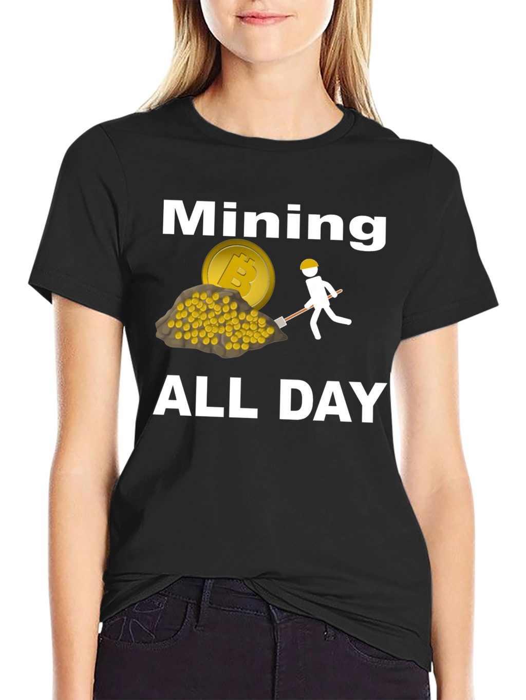 Bitcoin Mining All Day T-Shirt