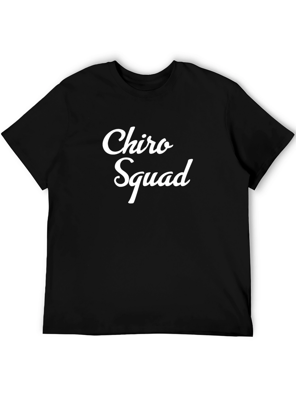 Chiro Squad Black T-Shirt - Chiropractic Pride