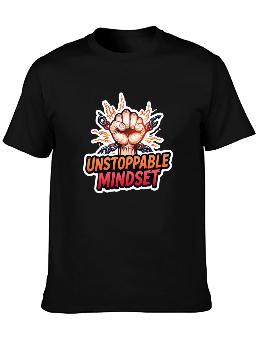 Unstoppable Mindset Graphic T-Shirt