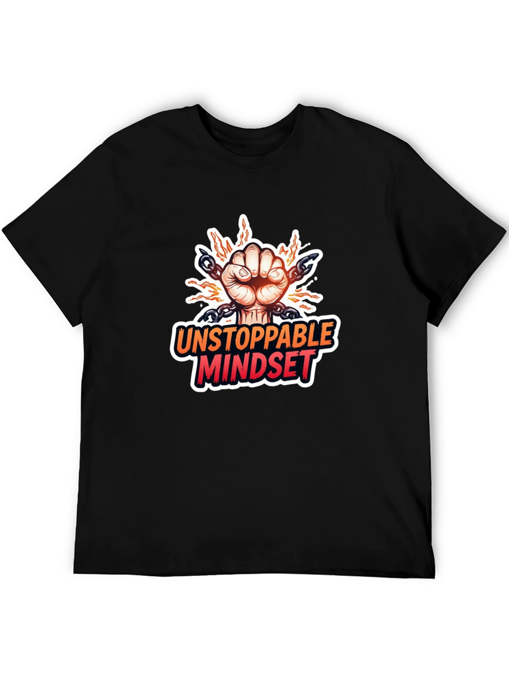 Unstoppable Mindset Graphic T-Shirt