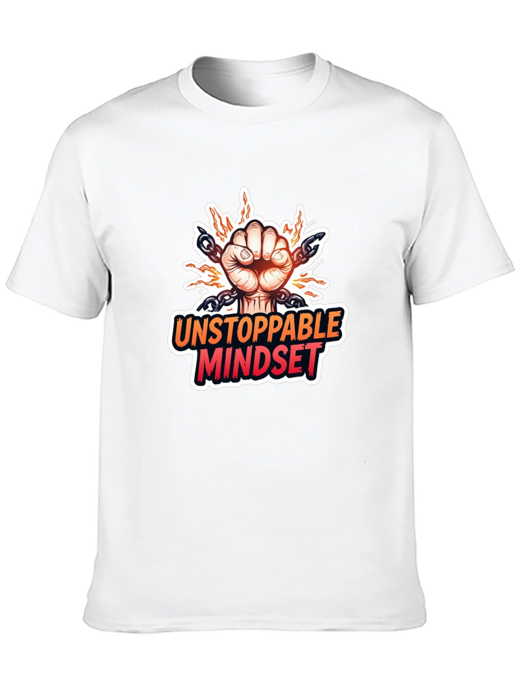 Unstoppable Mindset Graphic T-Shirt