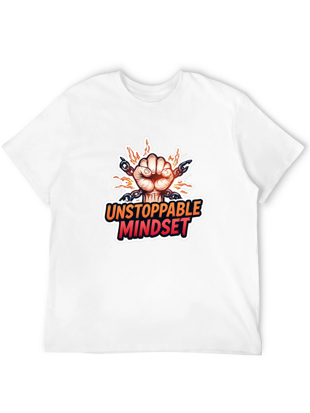 Unstoppable Mindset Graphic T-Shirt