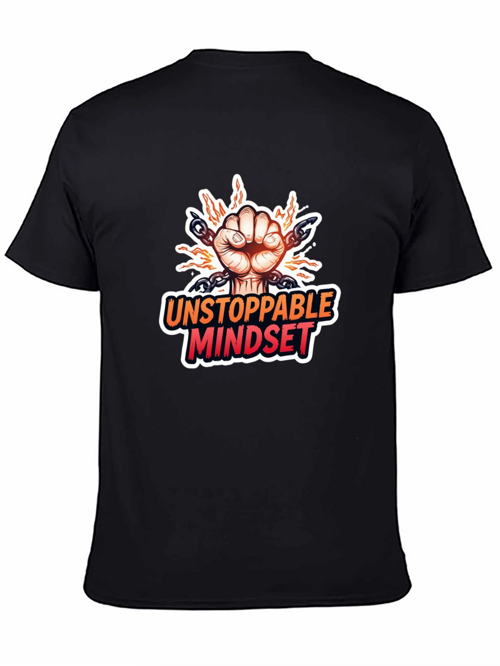 Unstoppable Mindset Graphic T-Shirt