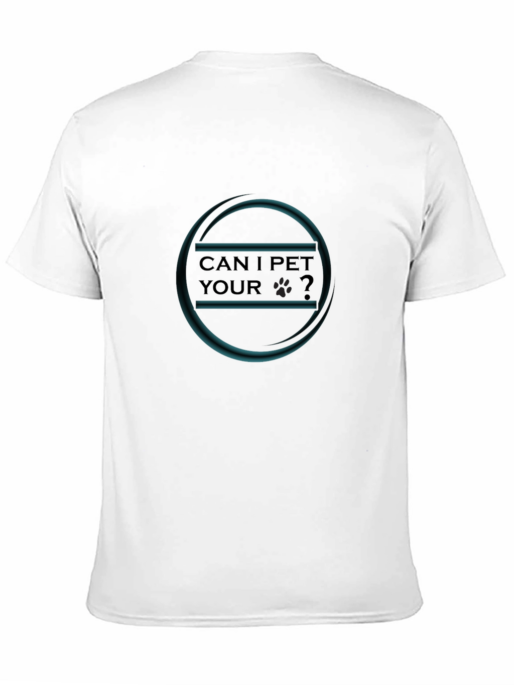 Can I Pet Your Dog? Black T-Shirt
