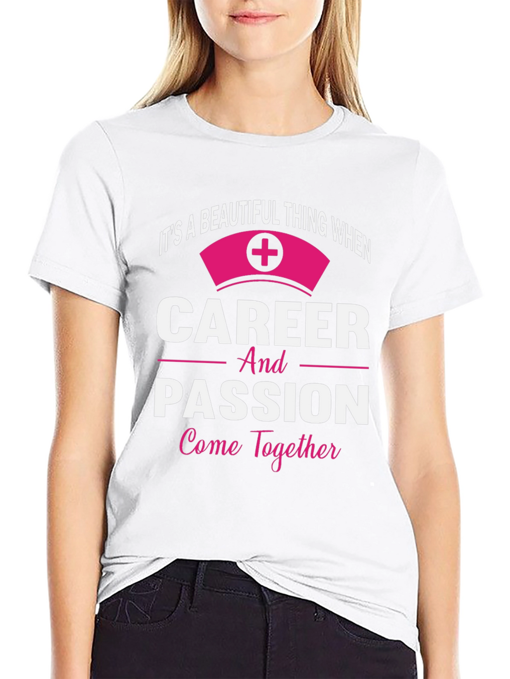 Career Passion Nurse Graphic T-Shirt