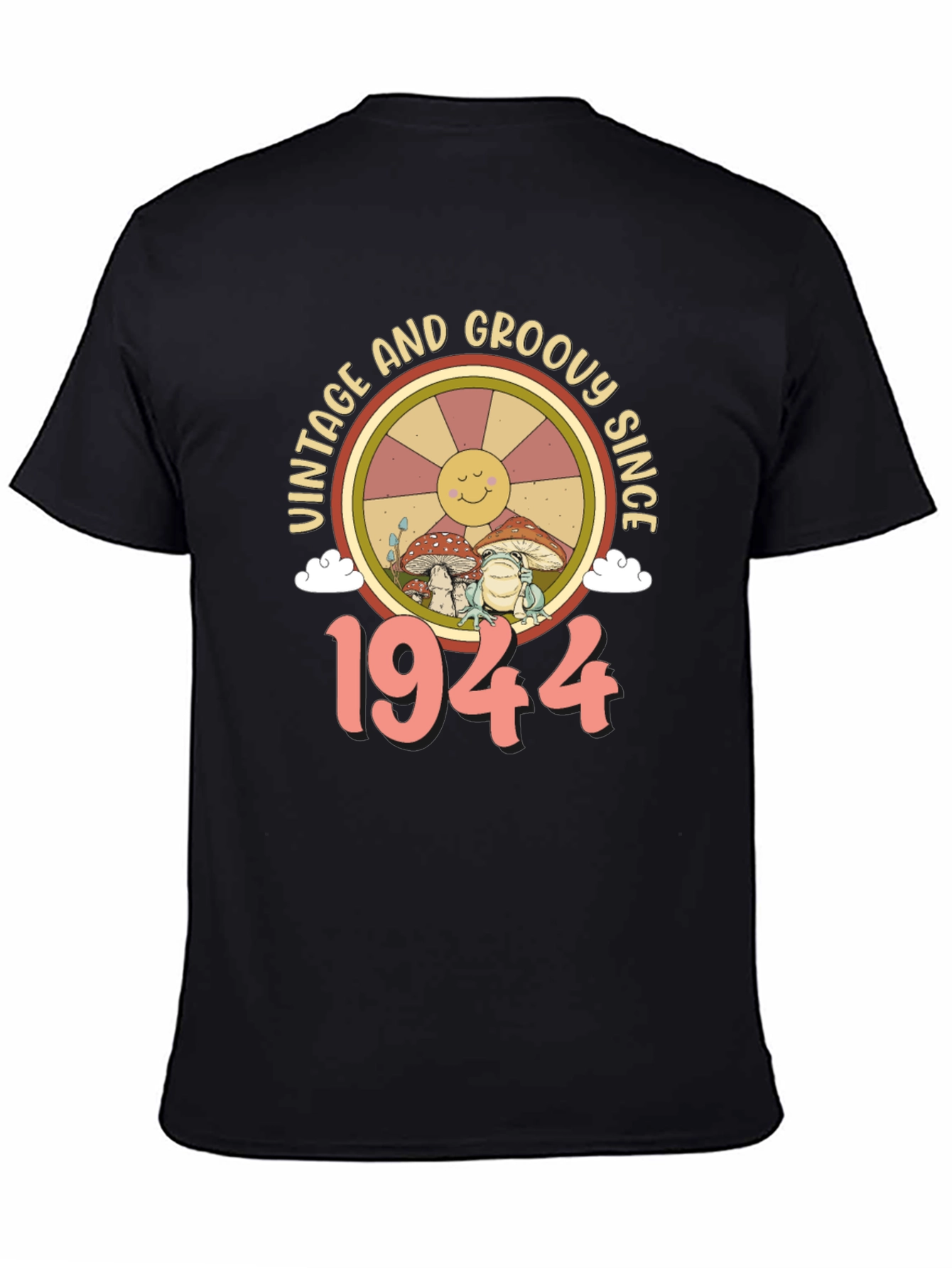 Vintage Groovy Since 1944 Graphic T-Shirt