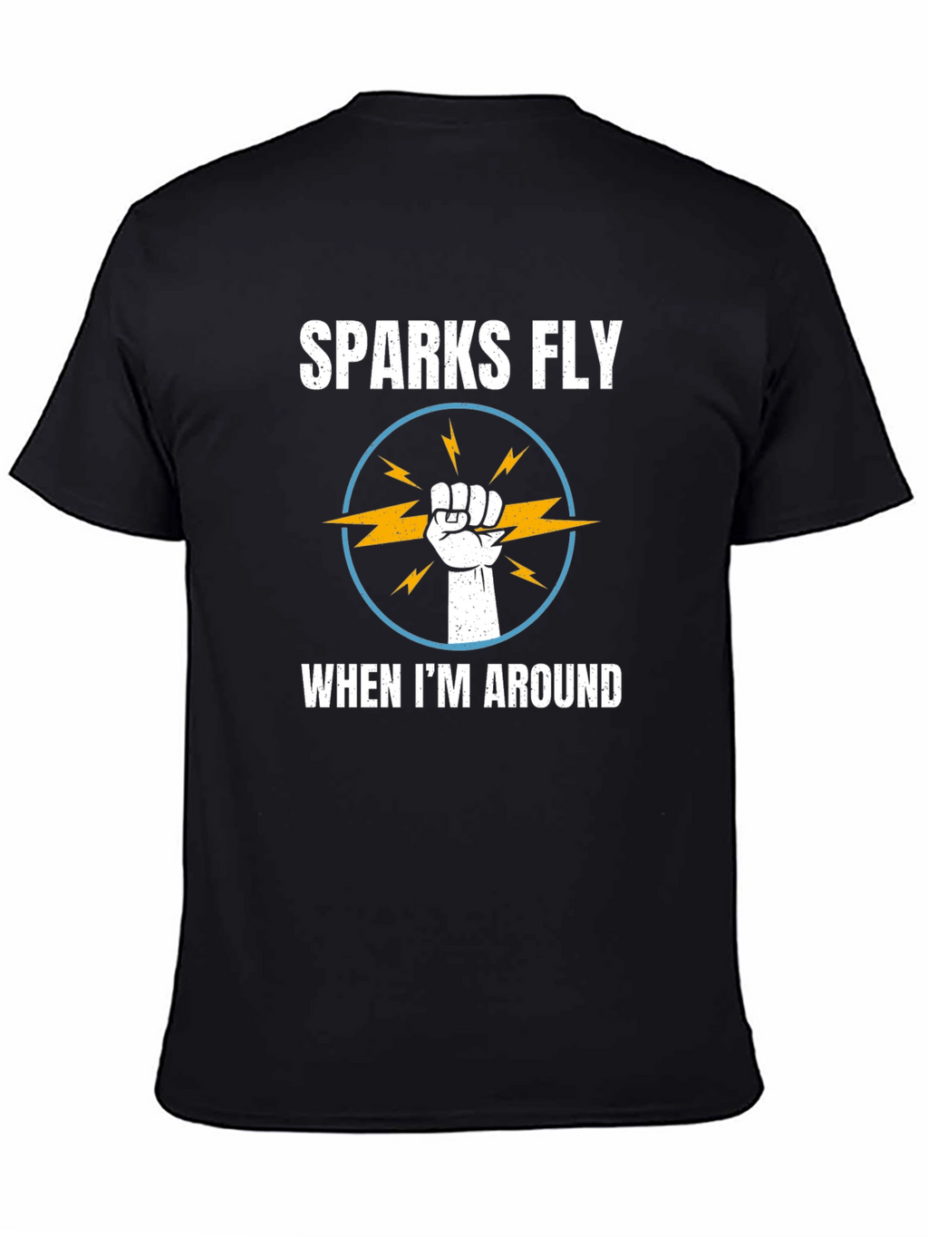 Sparks Fly T-Shirt - Electrician Humor Tee