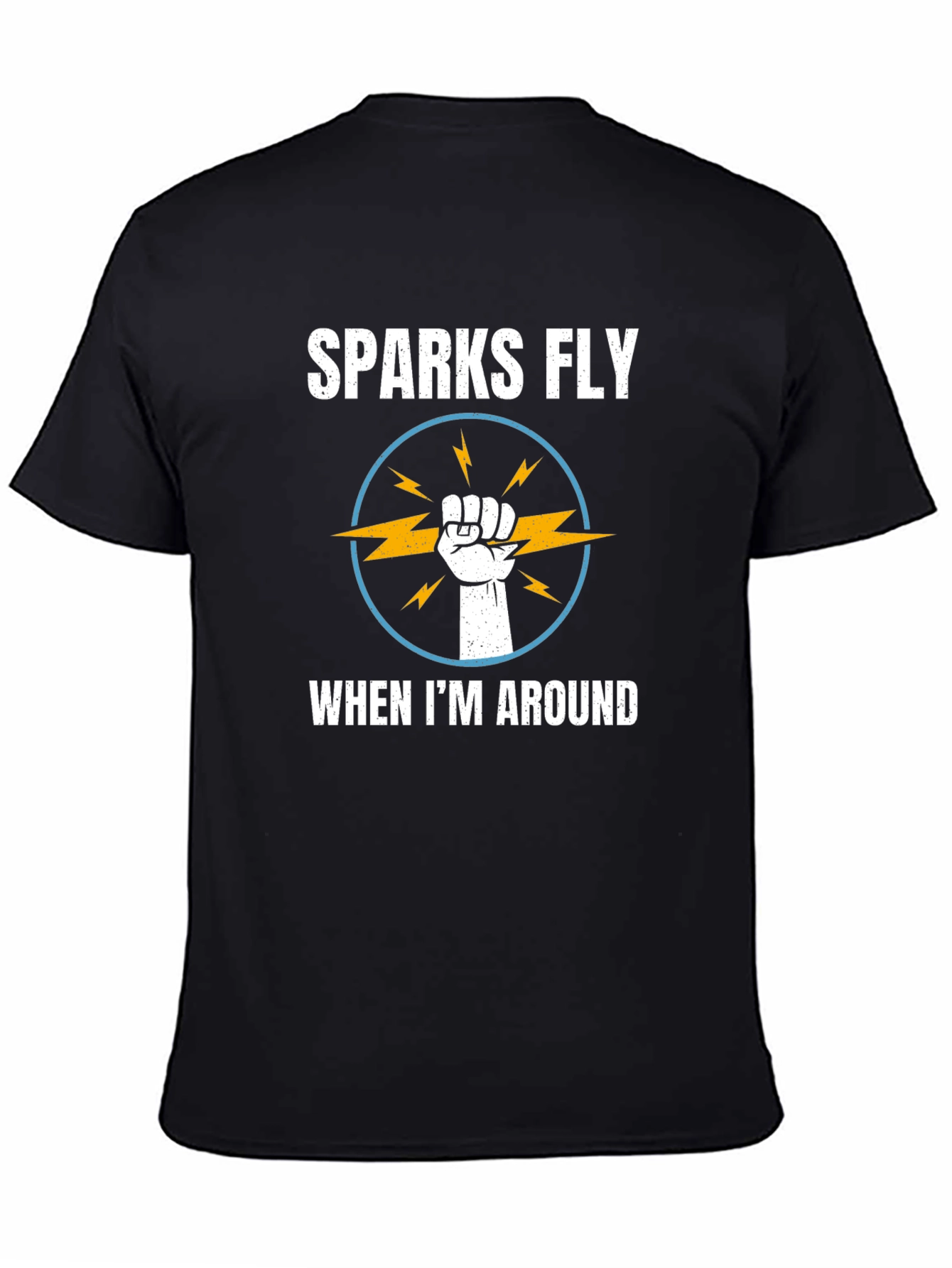 Sparks Fly T-Shirt - Electrician Humor Tee