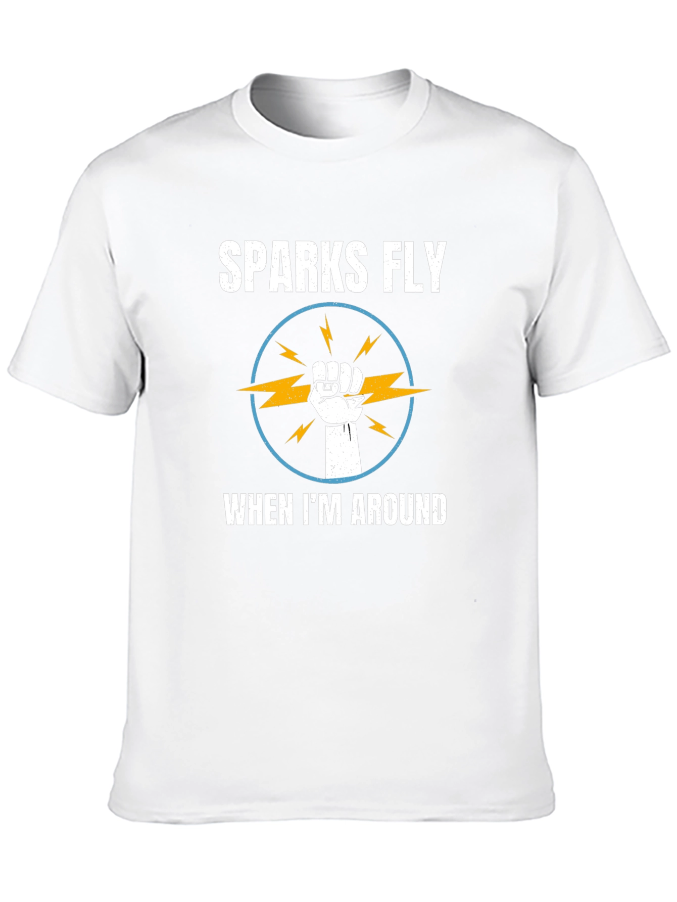 Sparks Fly T-Shirt - Electrician Humor Tee