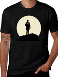 Doctor Silhouette Graphic T-Shirt - Black