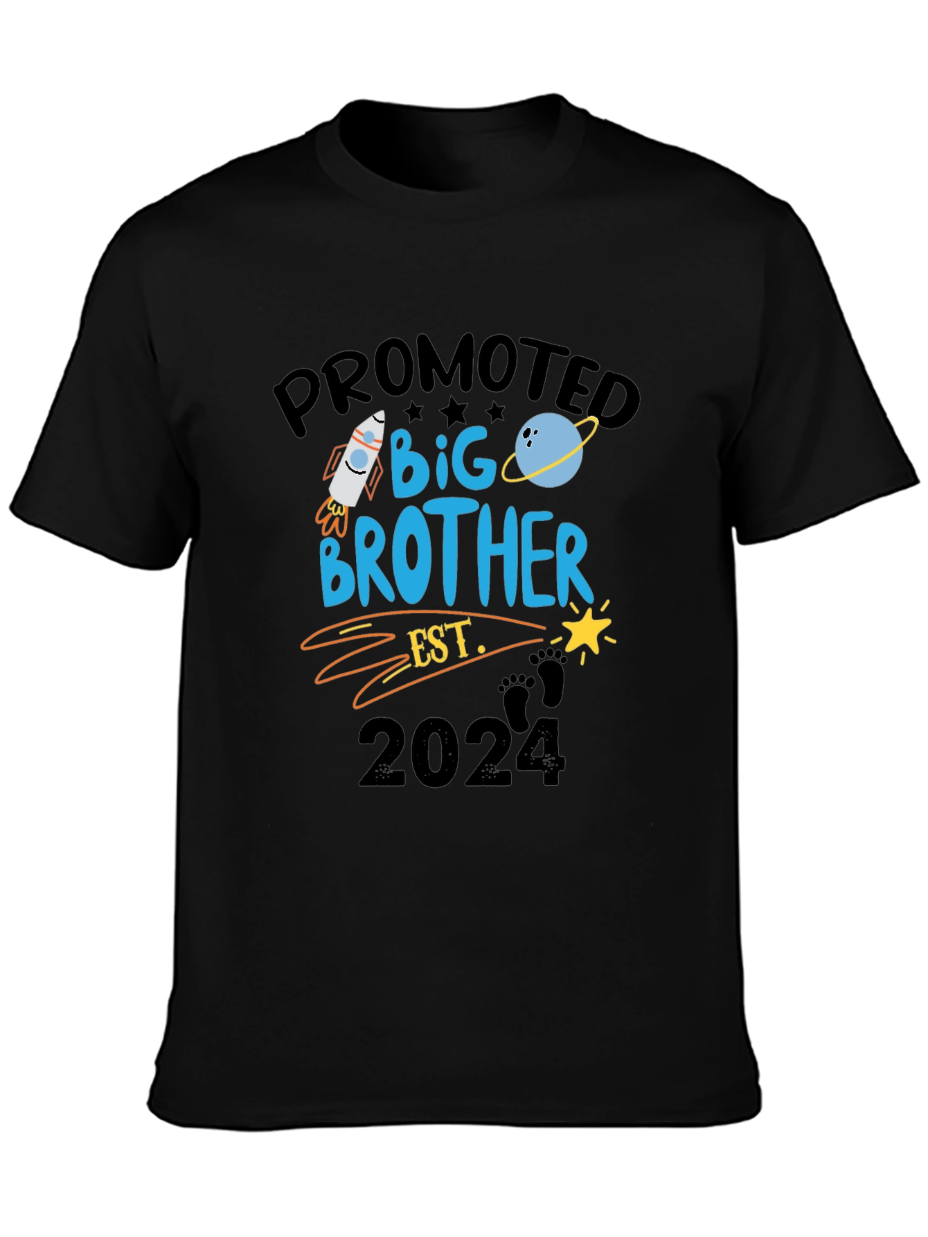 Promoted to Big Brother Est. 2024 T-Shirt