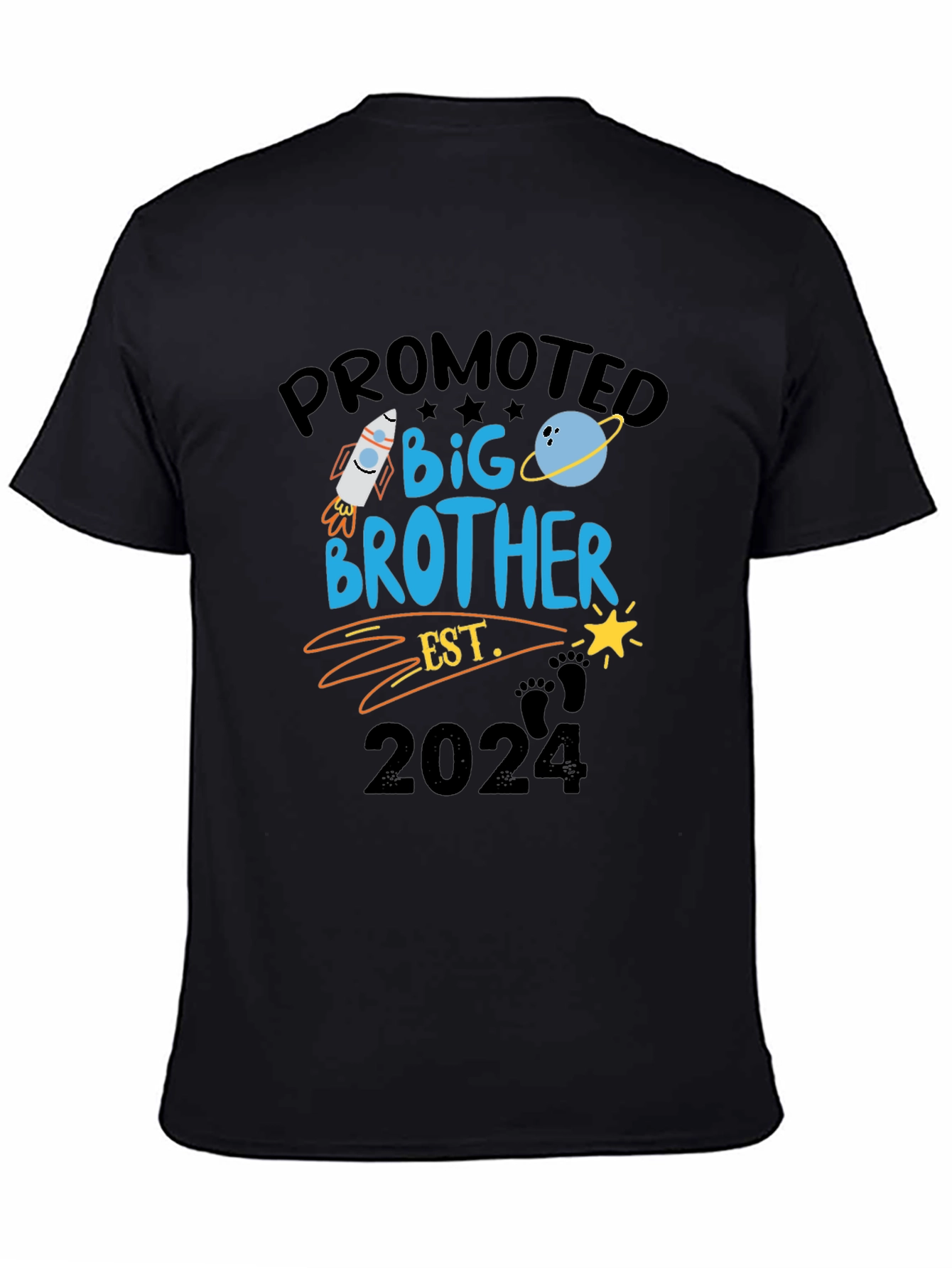 Promoted to Big Brother Est. 2024 T-Shirt