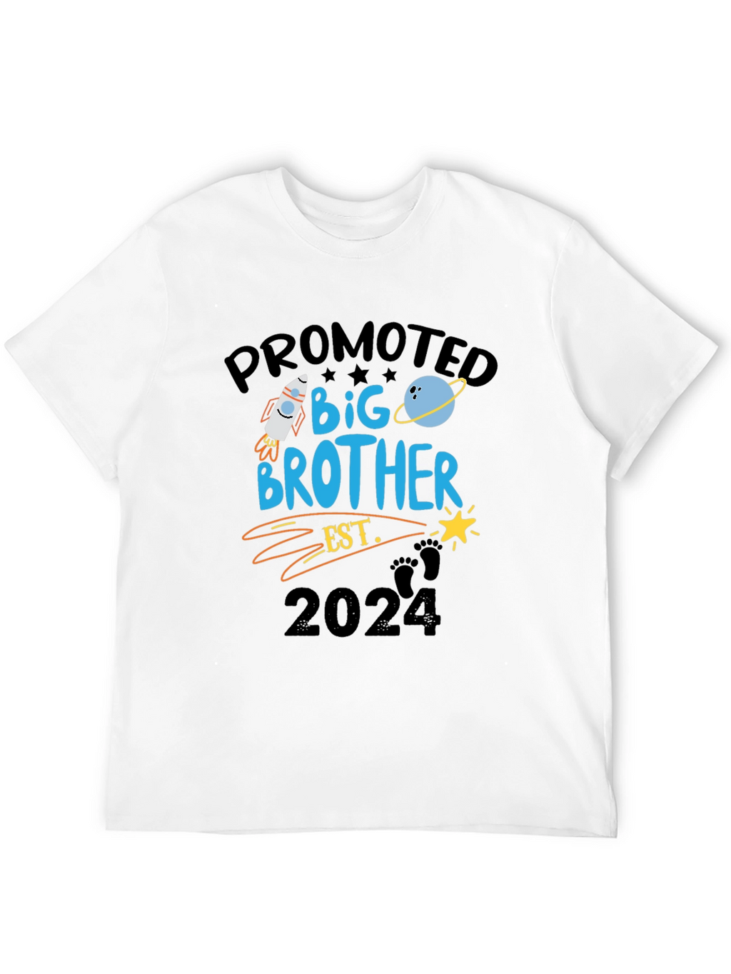 Promoted to Big Brother Est. 2024 T-Shirt