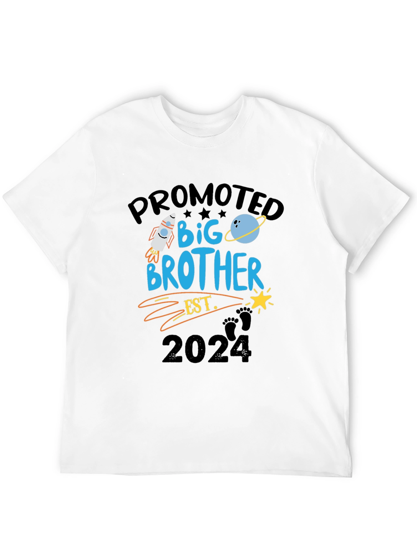 Promoted to Big Brother Est. 2024 T-Shirt