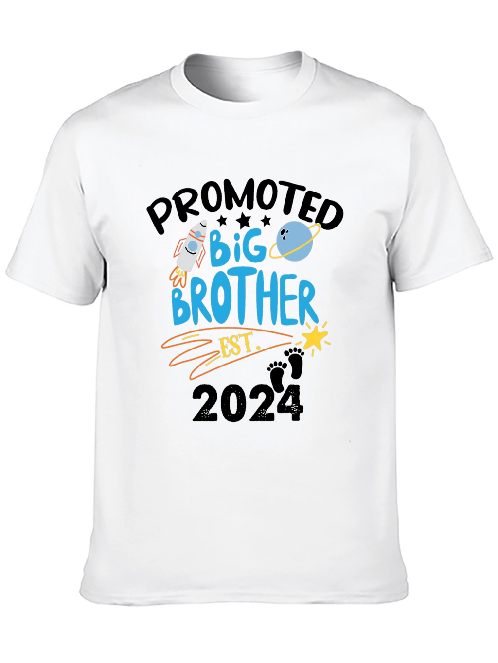 Promoted to Big Brother Est. 2024 T-Shirt
