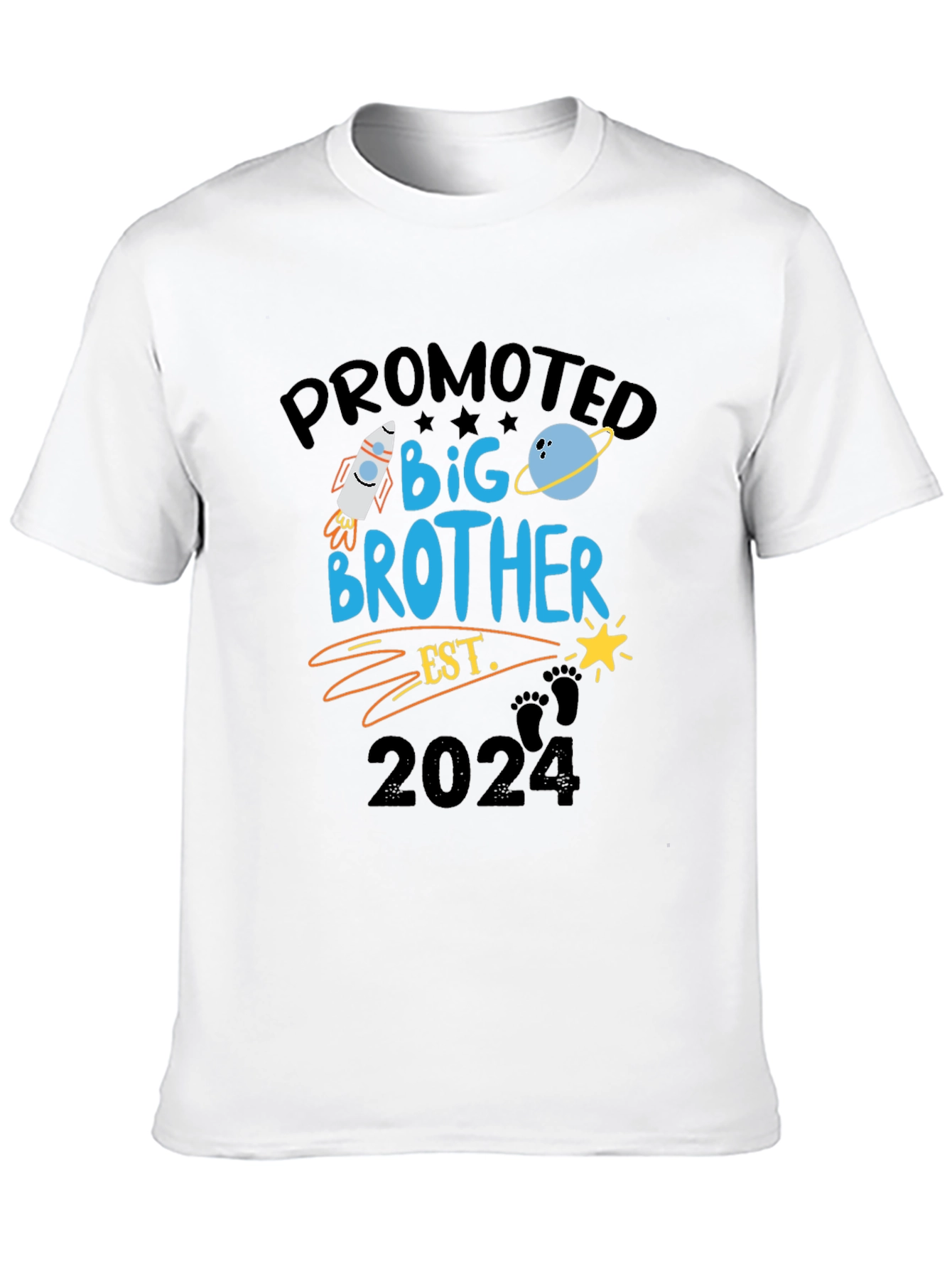 Promoted to Big Brother Est. 2024 T-Shirt