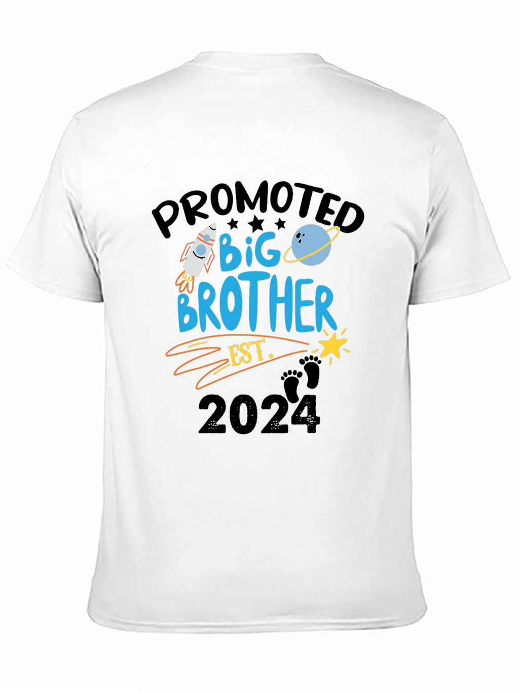 Promoted to Big Brother Est. 2024 T-Shirt