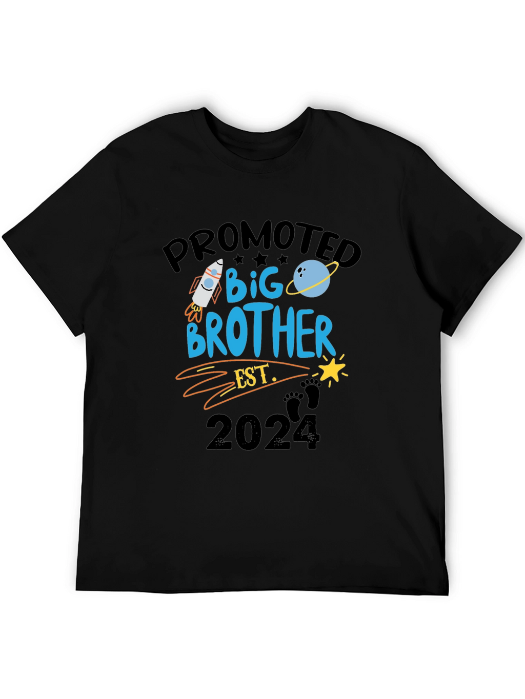 Promoted to Big Brother Est. 2024 T-Shirt