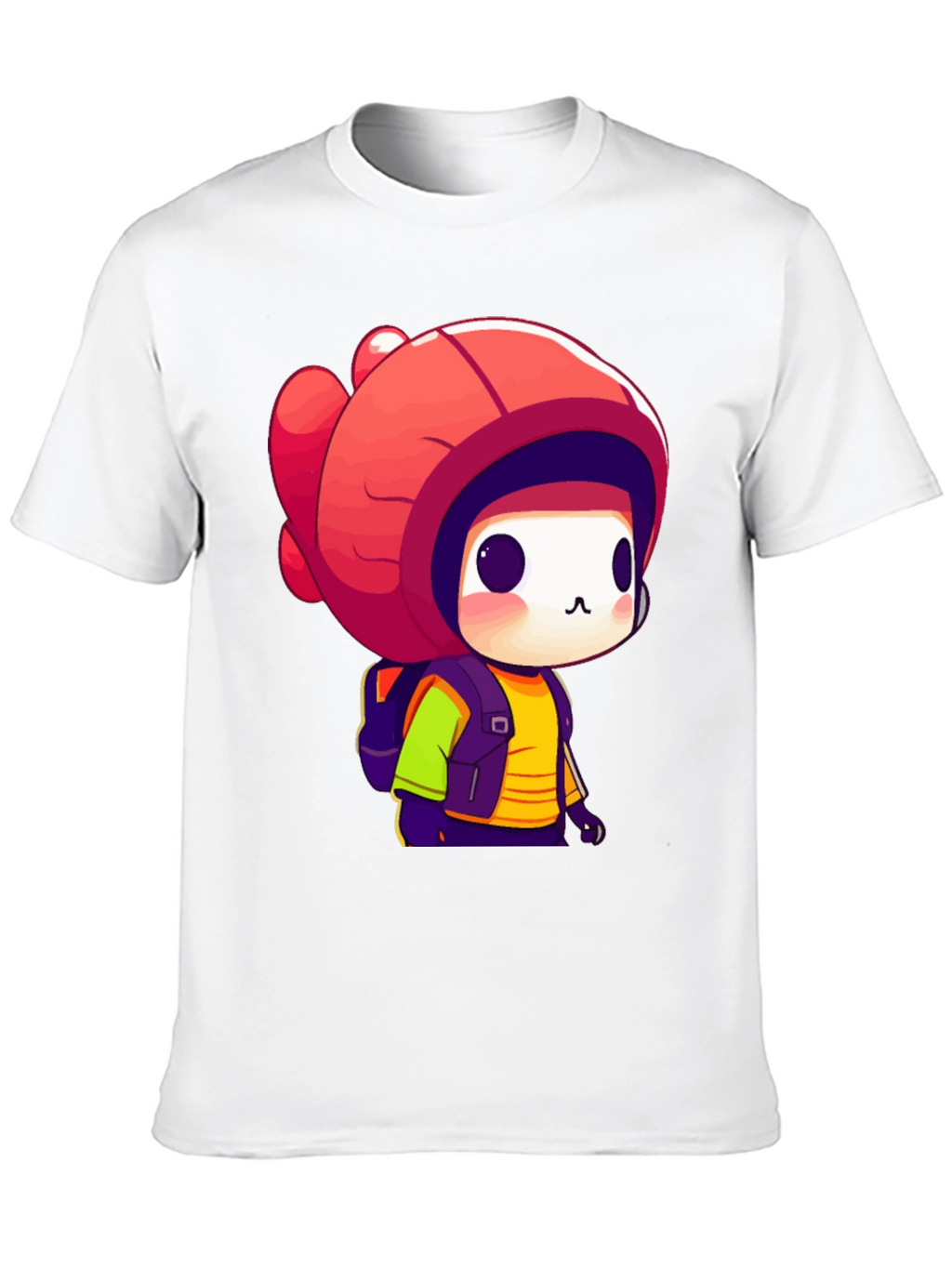 Cute Chibi Character Graphic Tee
