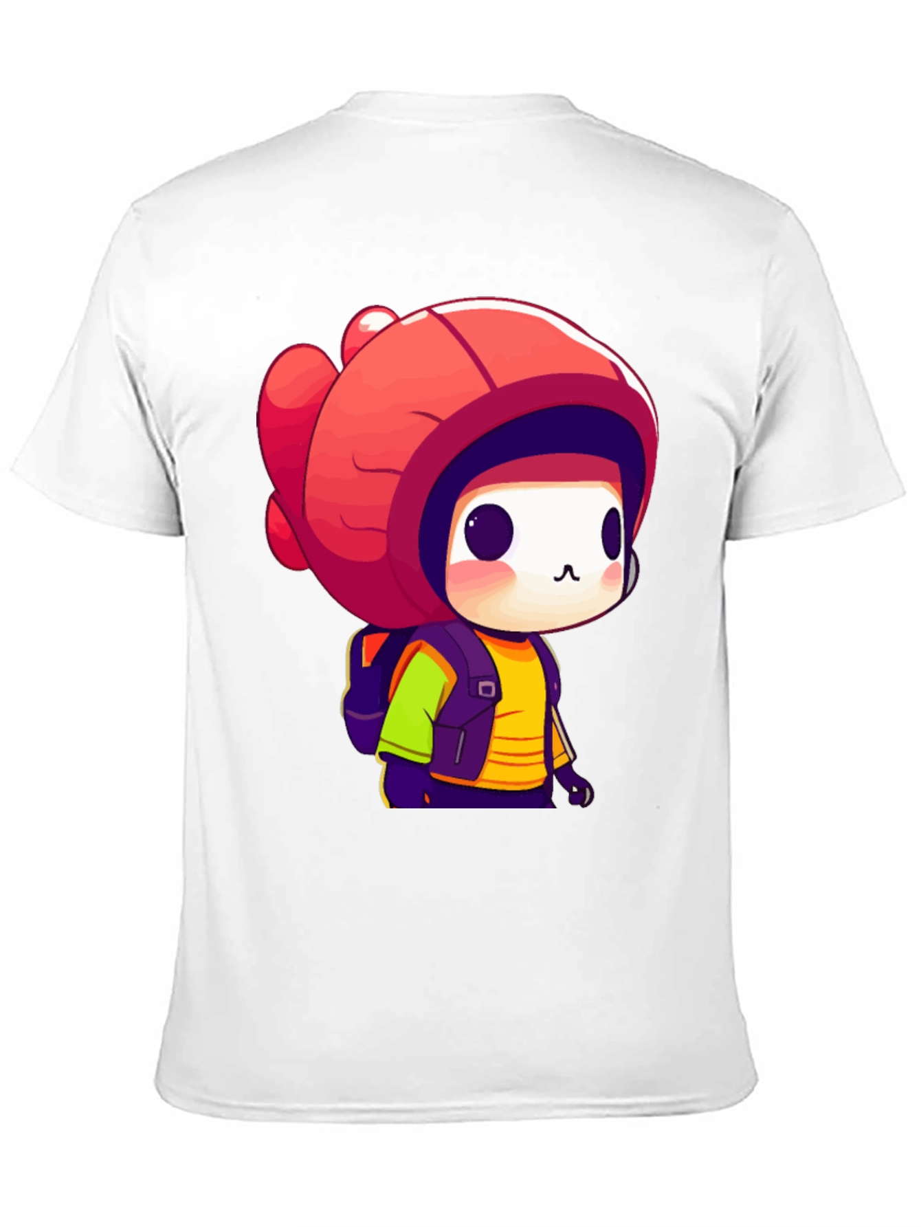 Cute Chibi Character Graphic Tee