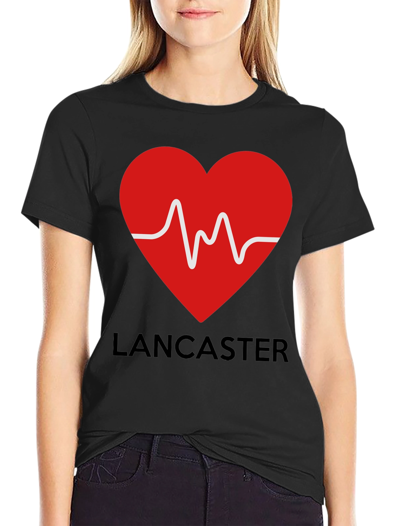 Lancaster Heartbeat Graphic T-Shirt
