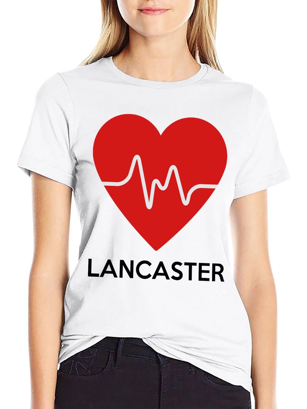 Lancaster Heartbeat Graphic T-Shirt