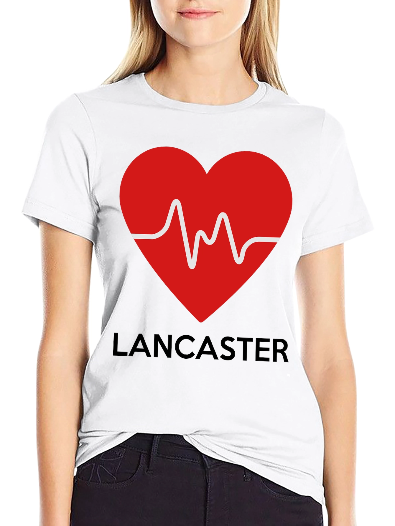 Lancaster Heartbeat Graphic T-Shirt