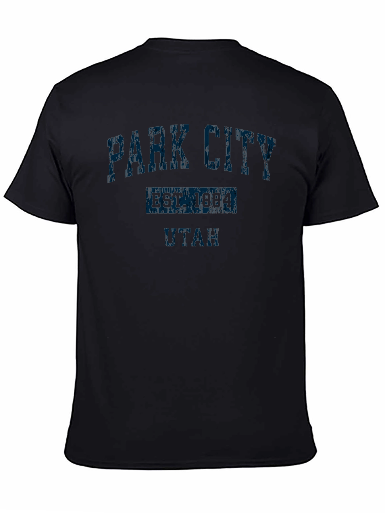 Park City Utah T-Shirt Est. 1884 Distressed Graphic Tee