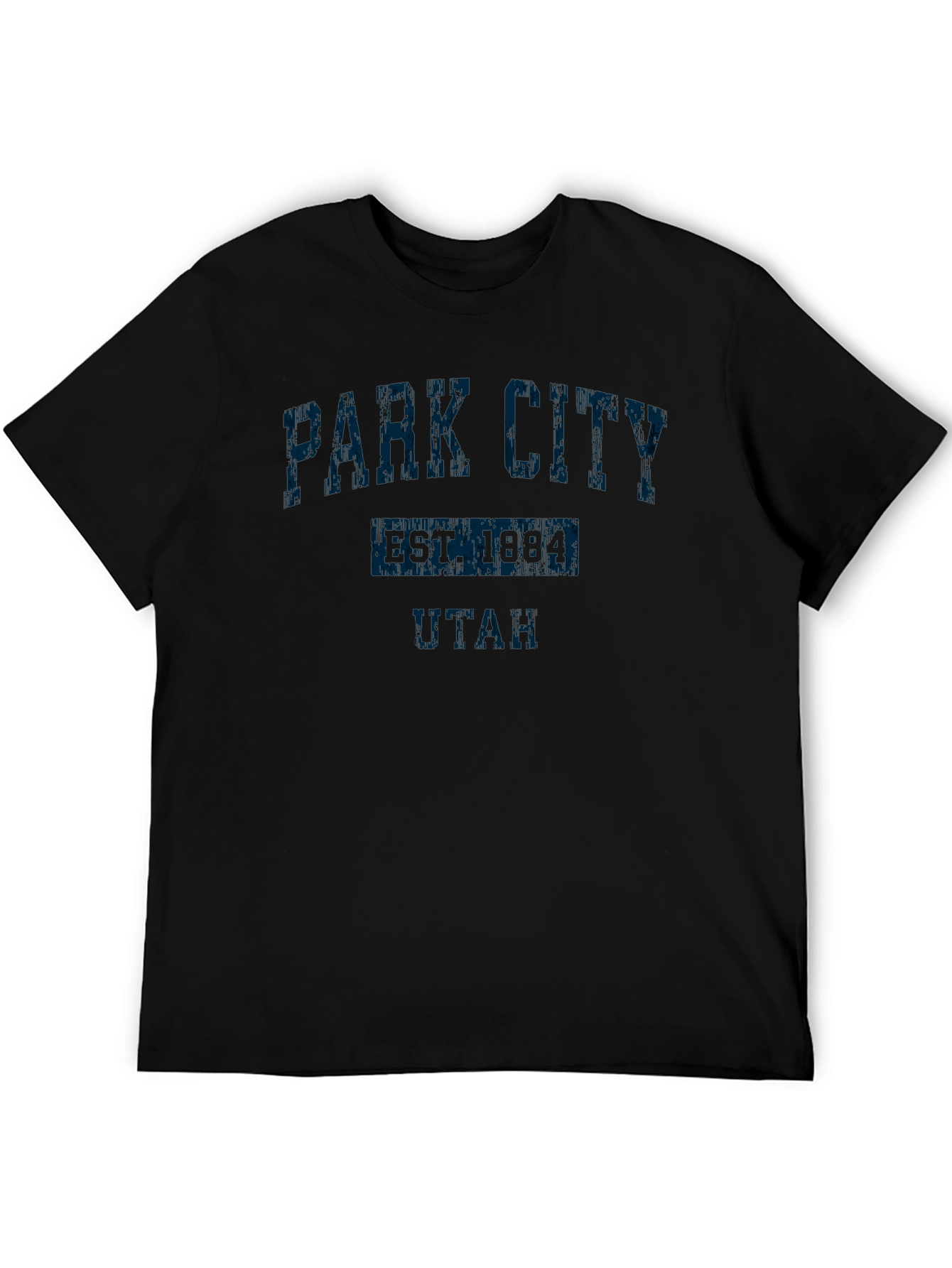 Park City Utah T-Shirt Est. 1884 Distressed Graphic Tee