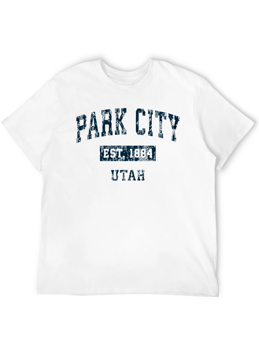 Park City Utah T-Shirt Est. 1884 Distressed Graphic Tee