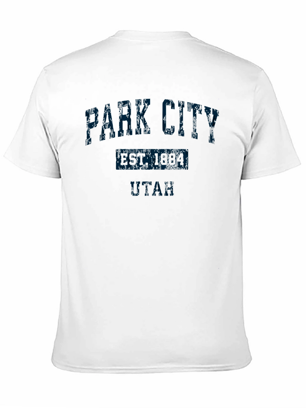 Park City Utah T-Shirt Est. 1884 Distressed Graphic Tee