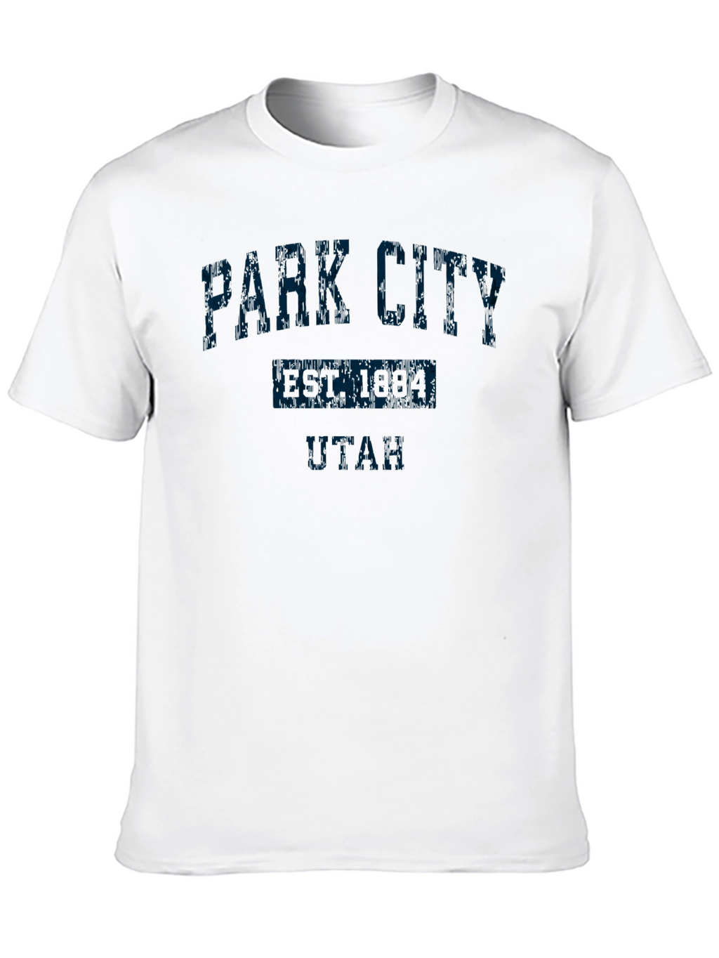 Park City Utah T-Shirt Est. 1884 Distressed Graphic Tee