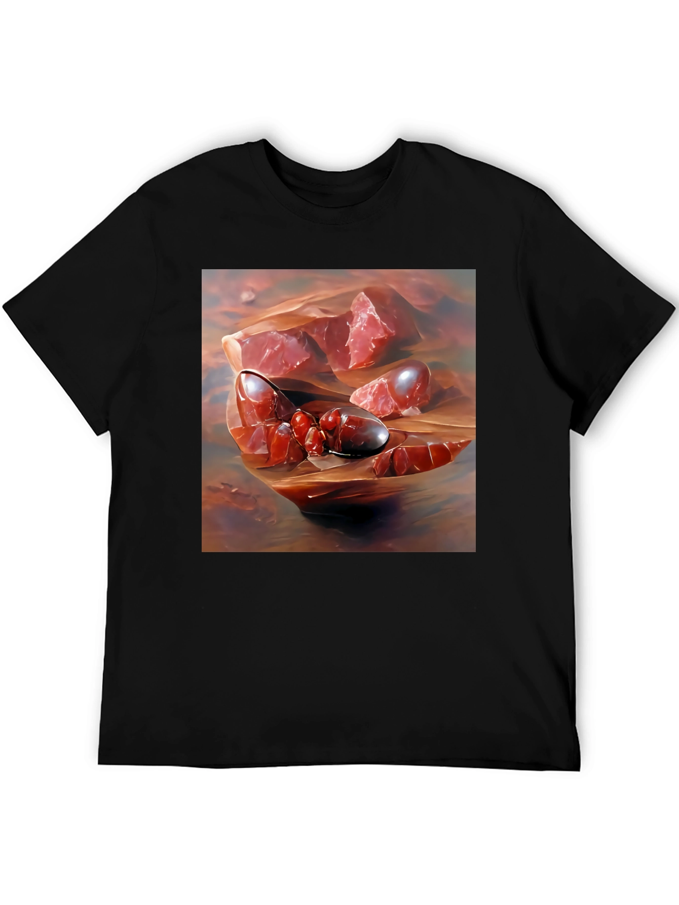 Abstract Red Gem T-Shirt