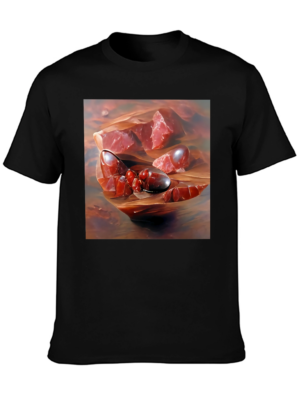 Abstract Red Gem T-Shirt