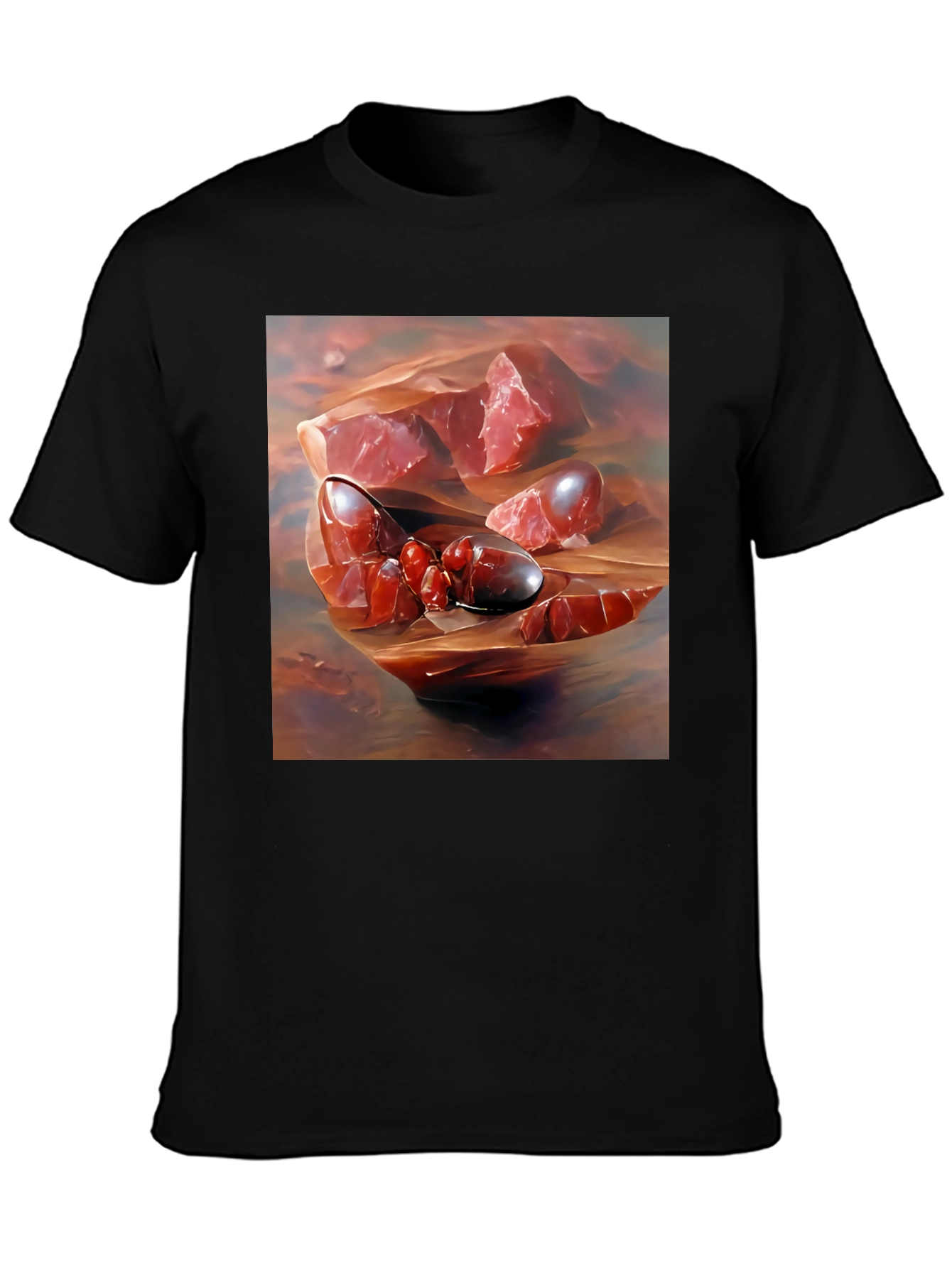 Abstract Red Gem T-Shirt