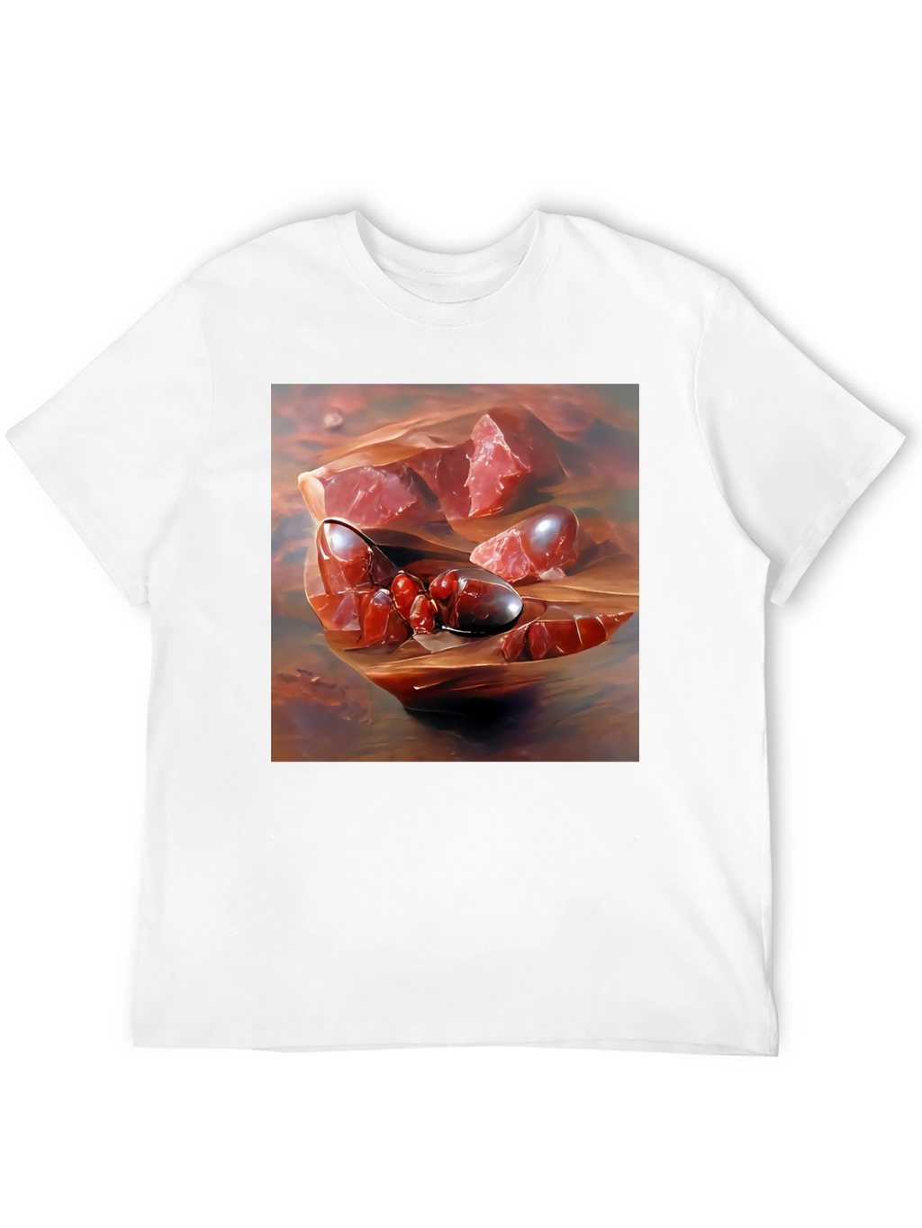Abstract Red Gem T-Shirt