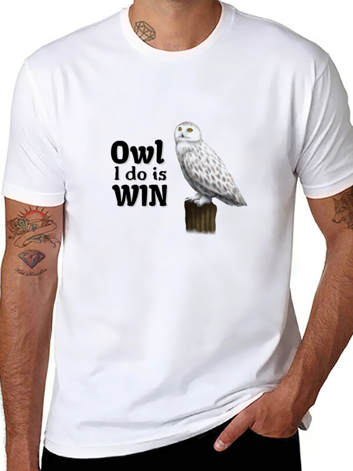 Owl I Do is Win Graphic T-Shirt