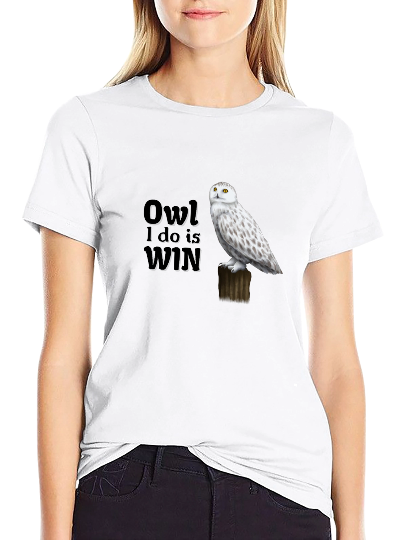Owl I Do is Win Graphic T-Shirt