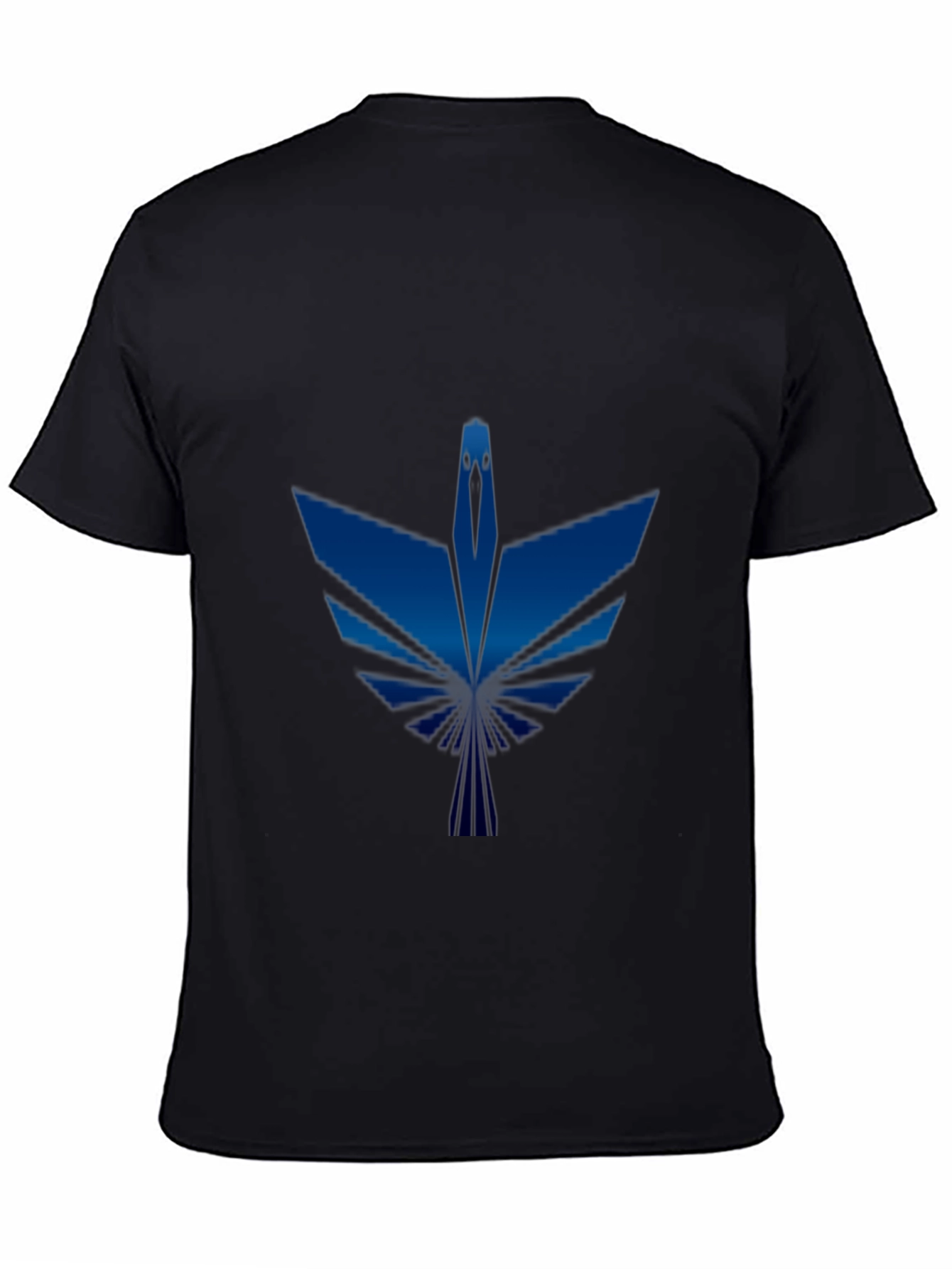Blue Phoenix Graphic T-Shirt